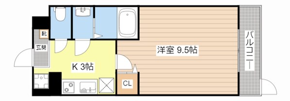 PARK SIDE Mの物件間取画像